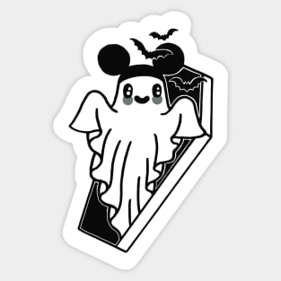 Spooky mickey ghost 2 Sticker